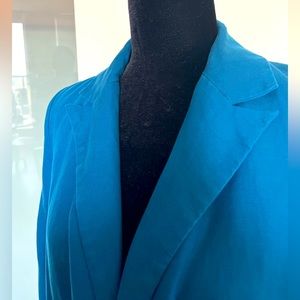 Frank & Oak Teal Blazer